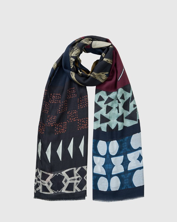 Traditional pattern Modal&amp;Cashmere Scarf